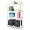 Alera ALESW843614SR Residential Wire Shelving Four-Shelf 36w X 14d X 54h Silver -Tool Storage Sales alensw843614sr