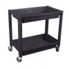 ATD 7016 2-Shelf Heavy-Duty Plastic Utility Cart 1 ATD 7016 2-Shelf Heavy-Duty Plastic Utility Cart -Tool Storage Sales atdn7016