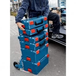 Bosch LBOXX-2 6 In. Stackable Storage Case 16 Bosch LBOXX-2 6 In. Stackable Storage Case -Tool Storage Sales bshnl boxx2 f