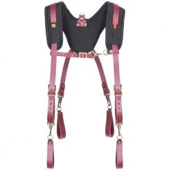 CLC 21522 Fully-Adjustable Padded Yoke Leather Suspenders