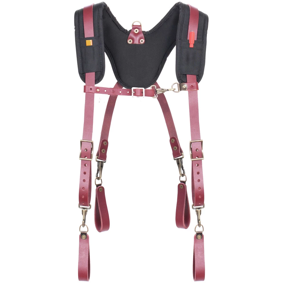 CLC 21522 Fully-Adjustable Padded Yoke Leather Suspenders 3 CLC 21522 Fully-Adjustable Padded Yoke Leather Suspenders