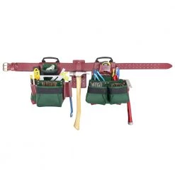 CLC 54531 17 Pocket - Top Of The Line Pro Framer’s Ballistic Nylon Combo Tool Belt System - Large -Tool Storage Sales clcn54531 a