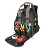 CLC L255 Tech Gear 53-Pocket Dual Compartment LED Lighted Tool Storage Backpack -Tool Storage Sales clcna255