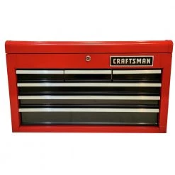 Craftsman CMMT81563 26 In. 6-Drawer Tool Chest - Red/Black