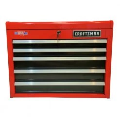 Craftsman CMST22658RB 26 In. 5-Drawer Tool Chest - Red/Black