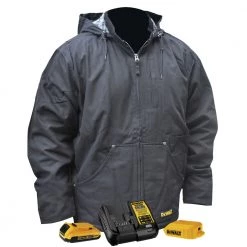 Dewalt DCHJ076ABD1-S 20V MAX Li-Ion Heavy Duty Heated Work Coat Kit - Small