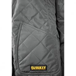 Dewalt DCHJ084CD1-3X 20V MAX Li-Ion Charcoal Women's Flannel Lined Diamond Quilted Heated Jacket Kit - 3XL -Tool Storage Sales dewndchj084cd1 l b 4