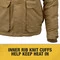 Dewalt DCHJ091D1-XL 20V Lithium-Ion Cordless Men's Heavy Duty Ripstop Heated Jacket (2 Ah) - X-Large, Dune 7 Dewalt DCHJ091D1-XL 20V Lithium-Ion Cordless Men's Heavy Duty Ripstop Heated Jacket (2 Ah) - X-Large, Dune - Image 5