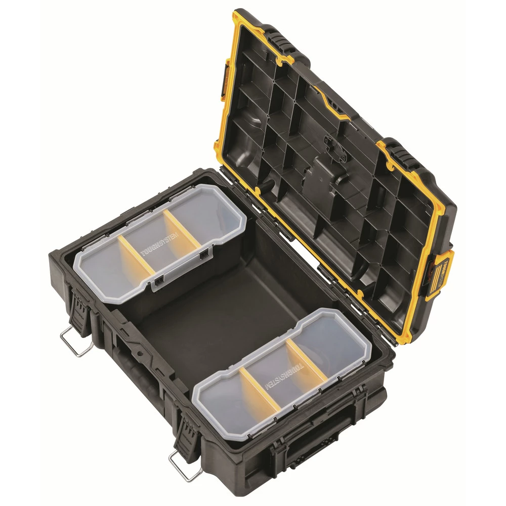 Dewalt DWST08165 14-3/4 In. X 14-3/4 In. X 7 In. TOUGHSYSTEM 2.0 Tool Box - Black 11 Dewalt DWST08165 14-3/4 In. X 14-3/4 In. X 7 In. TOUGHSYSTEM 2.0 Tool Box - Black - Image 9