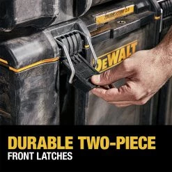 Dewalt DWST08300 14-3/4 In. X 21-3/4 In. X 12-3/8 In. ToughSystem 2.0 Tool Box - Large, Black -Tool Storage Sales dewndwst08300 i