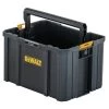 Dewalt DWST17809 12-1/2 In. X 17-1/4 In. X 10-3/4 In. TSTACK Open Tote - Black 1 Dewalt DWST17809 12-1/2 In. X 17-1/4 In. X 10-3/4 In. TSTACK Open Tote - Black -Tool Storage Sales dewndwst17809