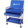 Homak BL06030341 1-Drawer Flip-Top Service Cart