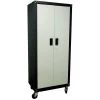Homak GS00765021 2 Door 4 Shelf Steel Mobile Cabinet -Tool Storage Sales hmkngs00765021