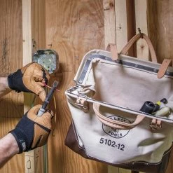 Klein Tools 5102-12 12 In. (305 Mm) Canvas Tool Bag -Tool Storage Sales klnn5102 12 g