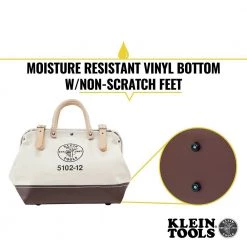 Klein Tools 5102-12 12 In. (305 Mm) Canvas Tool Bag -Tool Storage Sales klnn5102 12 j