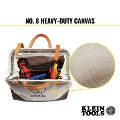 Klein Tools 5102-12 12 In. (305 Mm) Canvas Tool Bag -Tool Storage Sales klnn5102 12 k