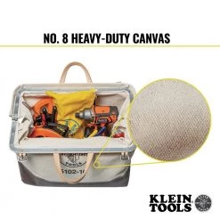 Klein Tools 5102-16 16 In. Canvas Tool Bag -Tool Storage Sales klnn5102 16 j
