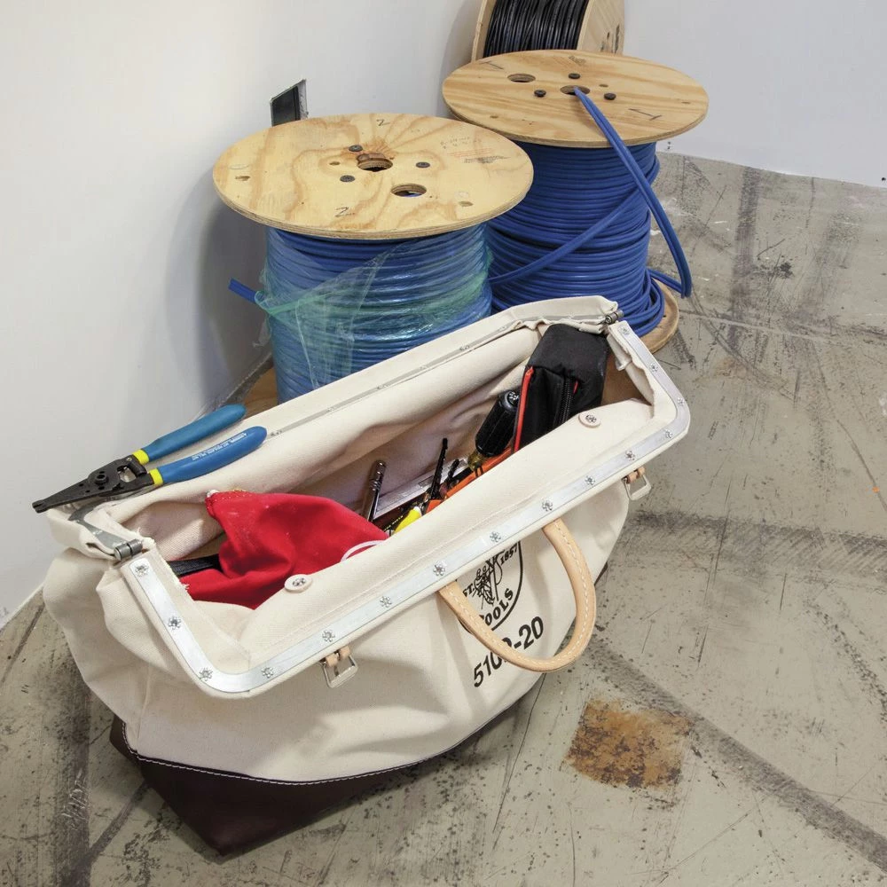 Klein Tools 5102-20 20 In. Canvas Tool Bag 13 Klein Tools 5102-20 20 In. Canvas Tool Bag - Image 11