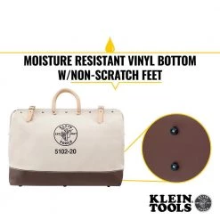 Klein Tools 5102-20 20 In. Canvas Tool Bag 20 Klein Tools 5102-20 20 In. Canvas Tool Bag -Tool Storage Sales klnn5102 20 h
