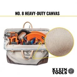 Klein Tools 5102-20 20 In. Canvas Tool Bag 21 Klein Tools 5102-20 20 In. Canvas Tool Bag -Tool Storage Sales klnn5102 20 i