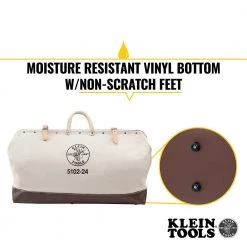 Klein Tools 5102-24 24 In. (610 Mm) Canvas Tool Bag -Tool Storage Sales klnn5102 24 g