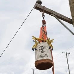 Klein Tools 5104 Leather-Bottom Canvas Bucket -Tool Storage Sales klnn5104 e