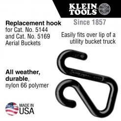 Klein Tools 5144H Hook For Aerial Baskets -Tool Storage Sales klnn5144h c