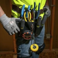 Klein Tools 5178 8-Pocket Leather Tool Pouch -Tool Storage Sales klnn5178 f