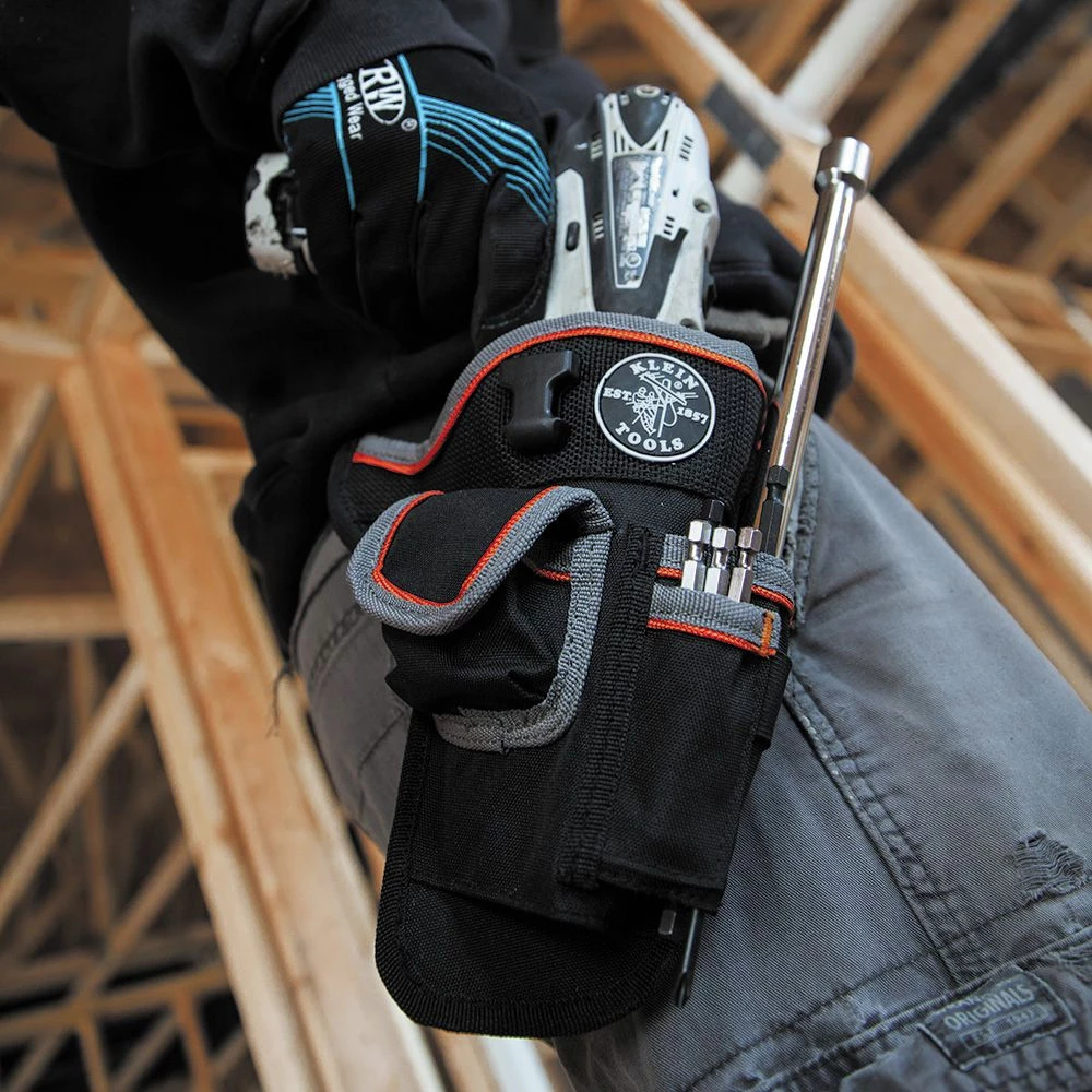Klein Tools 5183 Tradesman Pro Drill Pouch Tool Bag 5 Klein Tools 5183 Tradesman Pro Drill Pouch Tool Bag - Image 3