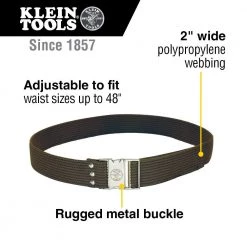 Klein Tools 5225 Adjustable Electrician PolyWeb Tool Belt -Tool Storage Sales klnn5225 d