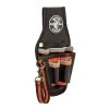 Klein Tools 5240 Tradesman Pro 10.25 In. X 5.5 In. X 10.25 In. 9-Pocket Tool Pouch