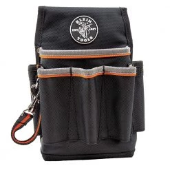 Klein Tools 5241 Tradesman Pro 10.25 In. X 6.75 In. X 10.25 In. 6-Pocket Tool Pouch