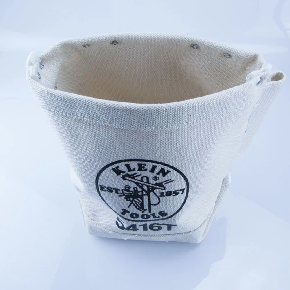 Klein Tools 5416T No. 4 Canvas 5 X 10 X 9 In. Bull Pin And Bolt Pouch With Tunnel Connection 5 Klein Tools 5416T No. 4 Canvas 5 X 10 X 9 In. Bull Pin And Bolt Pouch With Tunnel Connection - Image 3