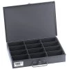 Klein Tools 54437 9.75 In. X 13.313 In. X 2 In. 12 Compartment Storage Box - Mid-Size