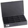 Klein Tools 54445 12 In. X 18 In. X 3 In. 16 Compartment Parts Storage Box - X-Large