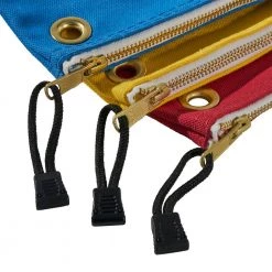 Klein Tools 5539CPAK 3-Piece Assorted Canvas Zipper Bags - Red, Blue, Yellow 9 Klein Tools 5539CPAK 3-Piece Assorted Canvas Zipper Bags - Red, Blue, Yellow -Tool Storage Sales klnn5539cpak a