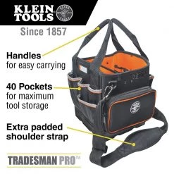 Klein Tools 5541610-14 Tradesman Pro 10 In. Tote 11 Klein Tools 5541610-14 Tradesman Pro 10 In. Tote -Tool Storage Sales klnn5541610 14 d