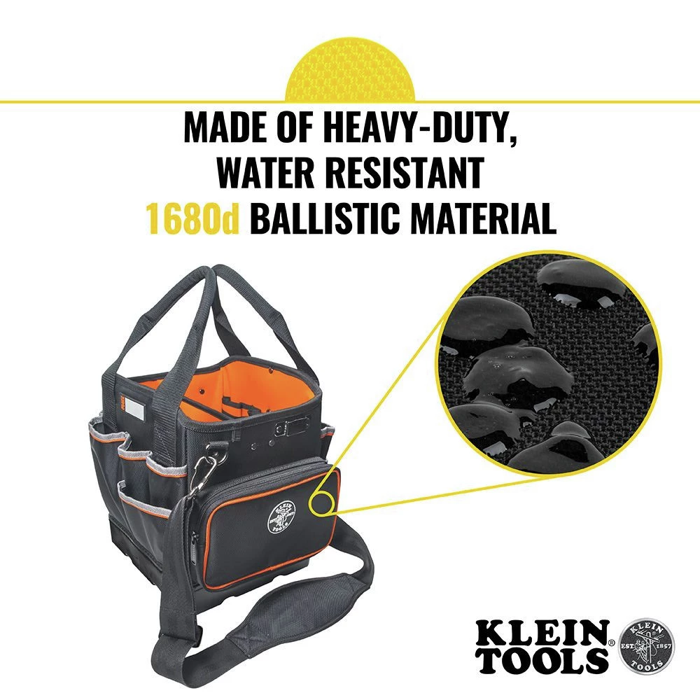 Klein Tools 5541610-14 Tradesman Pro 10 In. Tote 6 Klein Tools 5541610-14 Tradesman Pro 10 In. Tote - Image 4