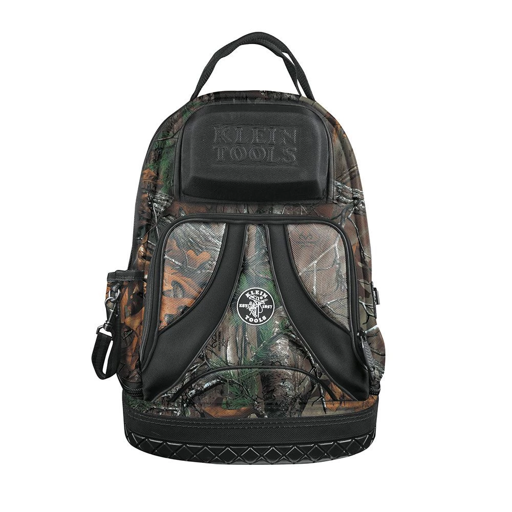Klein Tools 55421BP14CAMO Tradesman Pro 14 In. Tool Bag Backpack - Camo 3 Klein Tools 55421BP14CAMO Tradesman Pro 14 In. Tool Bag Backpack - Camo