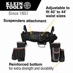 Klein Tools 55429 Tradesman Pro Electrician's Tool Belt - Extra Large -Tool Storage Sales klnn55429 e