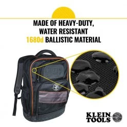 Klein Tools 55456BPL Tradesman Pro 25-Pocket Water Resistant Heavy Duty Electrician's Backpack -Tool Storage Sales klnn55456bpl i