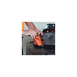 Klein Tools 55470 2-Piece Stand-Up Zipper Tool Bag Set - Orange/Black, Gray/Black -Tool Storage Sales klnn55470 i