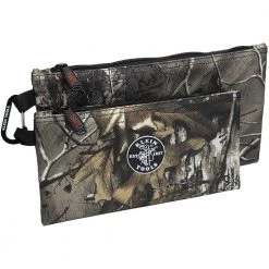Klein Tools 55560 2-Piece 12.5 And 10 In. Camo Zipper Bags
