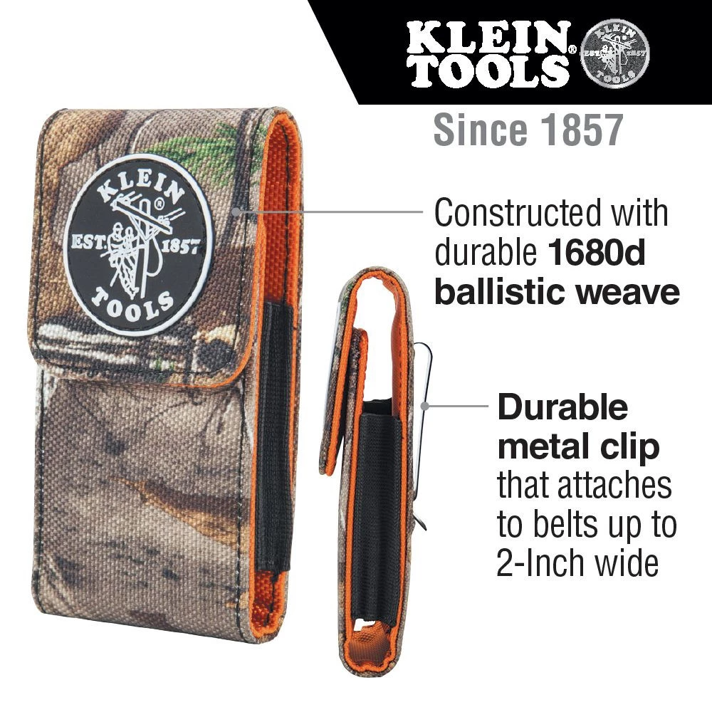 Klein Tools 55564 Tradesman Pro Phone Holder - XL, Camo 4 Klein Tools 55564 Tradesman Pro Phone Holder - XL, Camo - Image 2