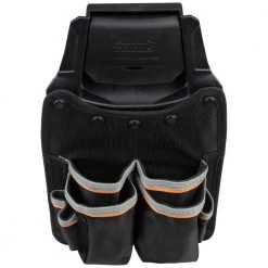 Klein Tools 55912 Tradesman Pro 13 In. X 7.25 In. X 4.75 In. Modular Piping Tool Pouch With Belt Clip - Black/Gray/Orange -Tool Storage Sales klnn55912 i