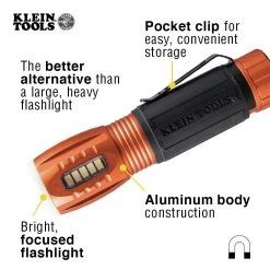 Klein Tools 56028 Waterproof LED Flashlight/Worklight -Tool Storage Sales klnn56028 g