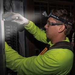 Klein Tools 56048 400 Lumens Rechargeable Headlamp With Fabric Strap -Tool Storage Sales klnn56048 g