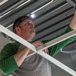 Klein Tools 56049 Lithium-Ion 260 Lumens Cordless Rechargeable LED Light Array Headlamp -Tool Storage Sales klnn56049 b