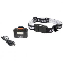 Klein Tools 56049 Lithium-Ion 260 Lumens Cordless Rechargeable LED Light Array Headlamp -Tool Storage Sales klnn56049 g