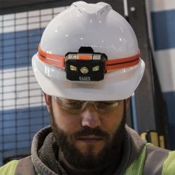 Klein Tools 56064 3.7V Lithium-Ion 400 Lumens Cordless Rechargeable Headlamp With Silicone Strap -Tool Storage Sales klnn56064 c